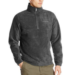 Men's Columbia Fleece Half Zip Pullover Jacket